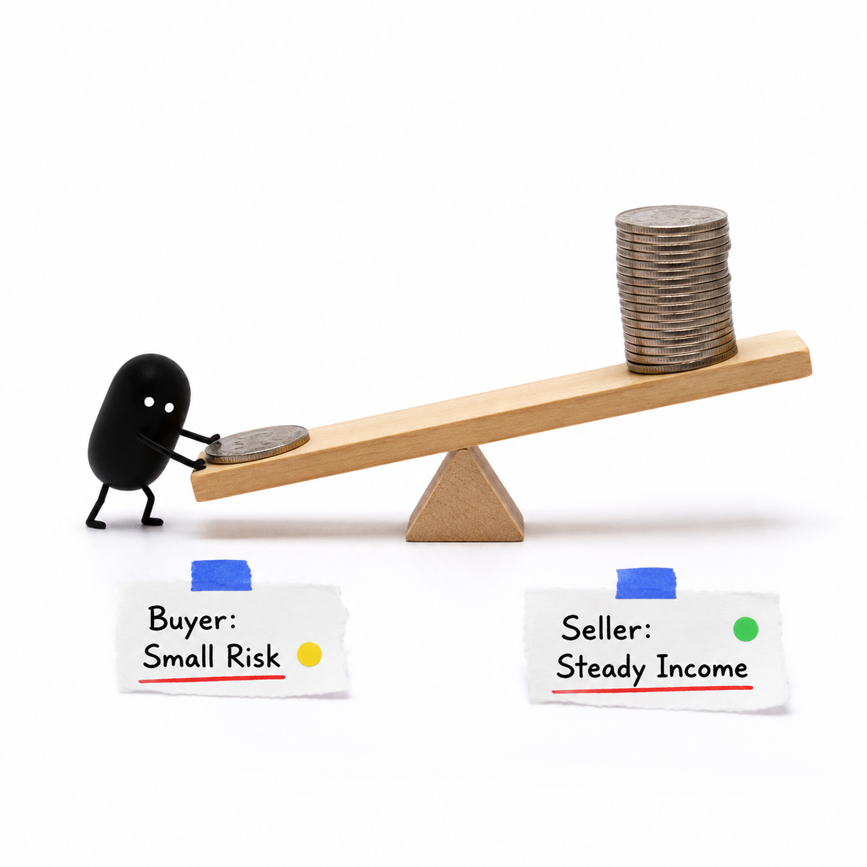 Options seller premium profile