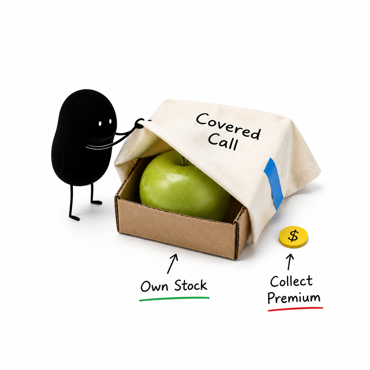 Covered call beginner workflow