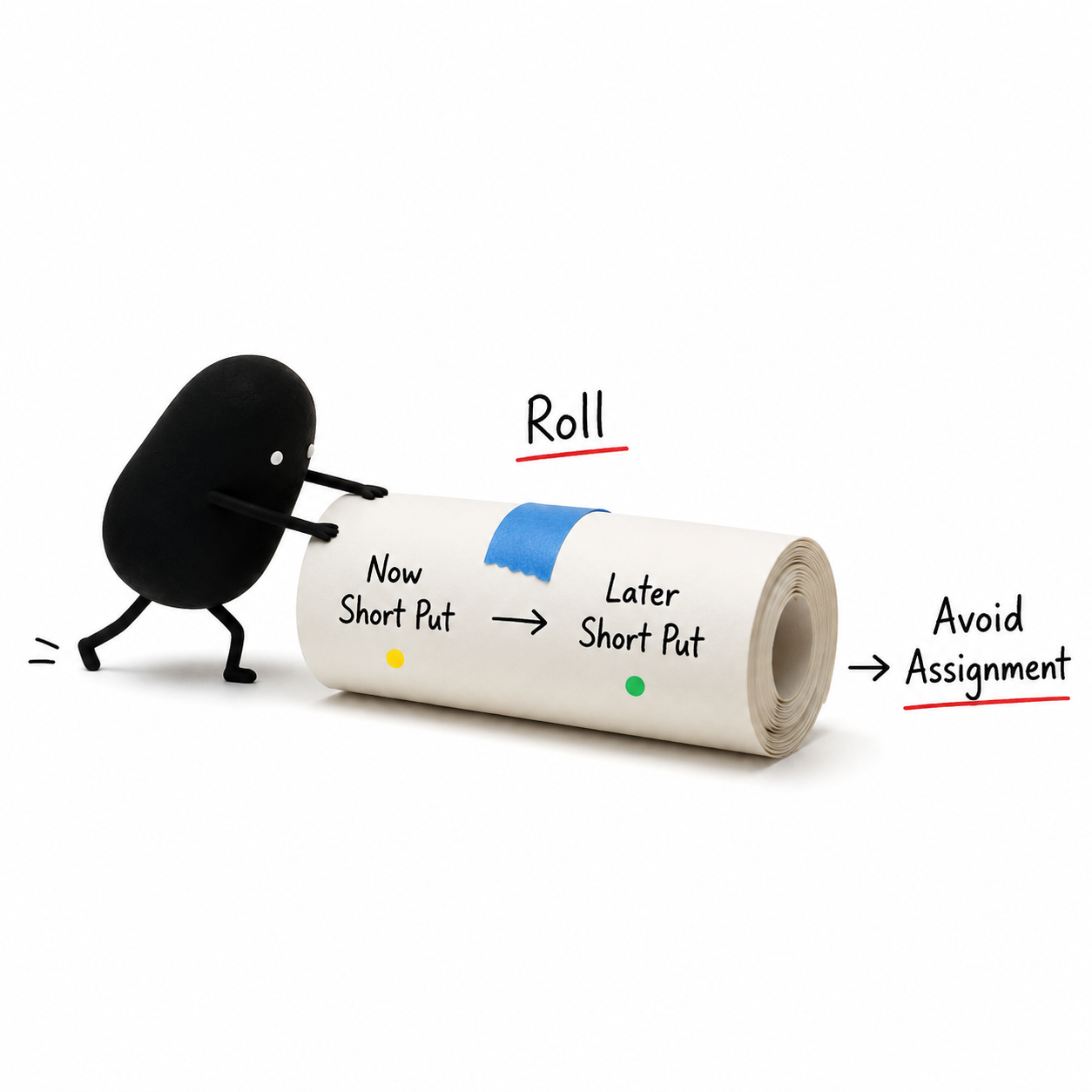 Rolling puts risk management