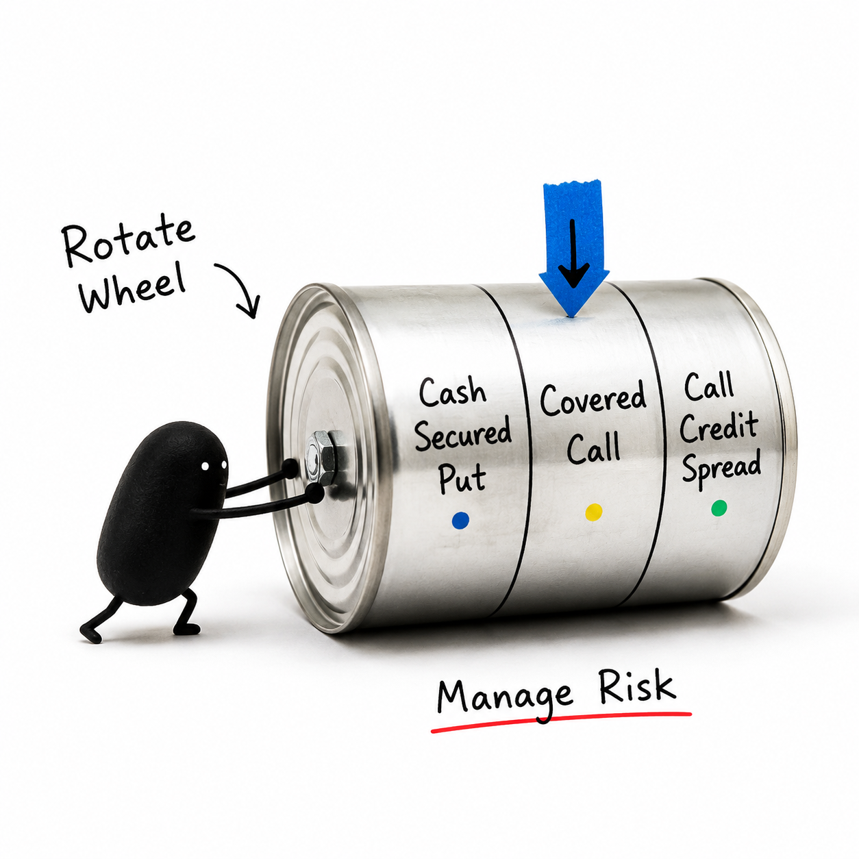 Wheel strategy risk scenarios